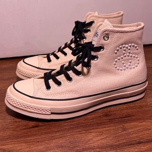 Converse High-Top Sneakers with Black Laces